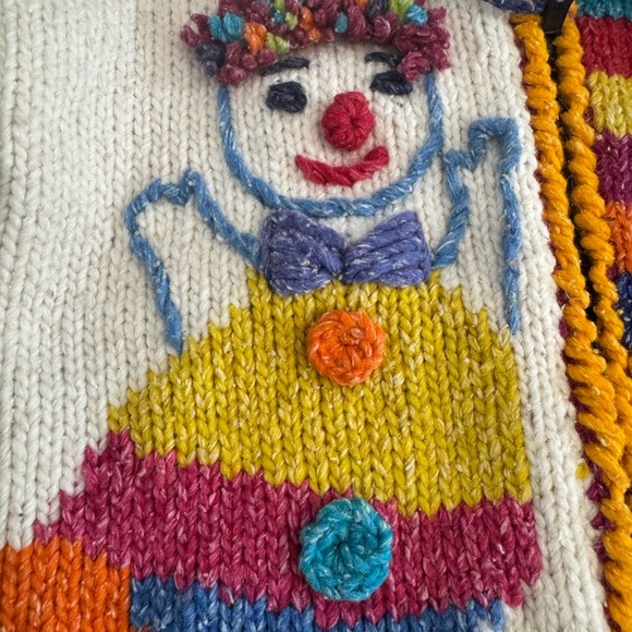 Native Multicolor Wool Cotton Blend Sweater - Picture 6 of 7